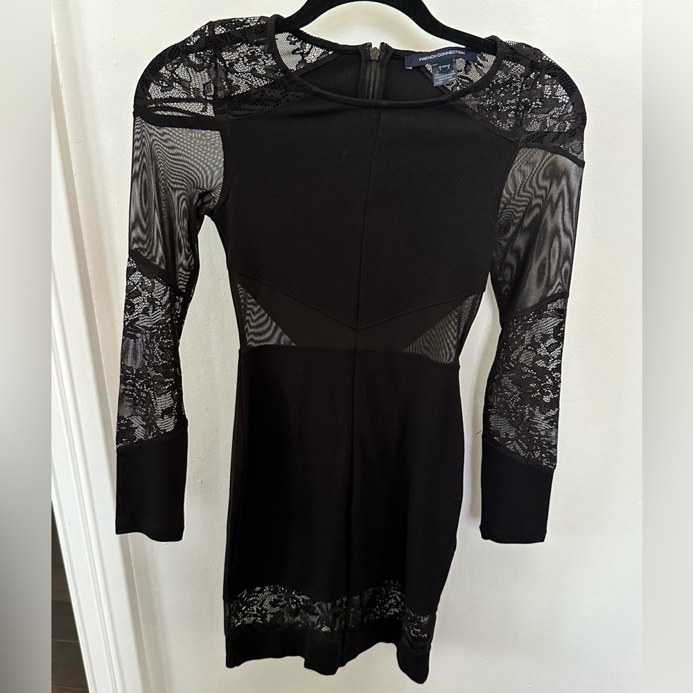 Black French connection dress